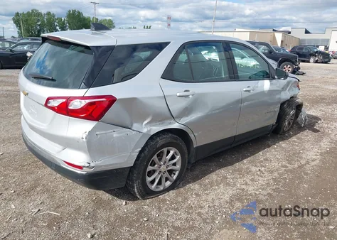 2018 Chevrolet Equinox Ls z USA, uszkodzony, nr VIN 3GNAXHEV0JS625227